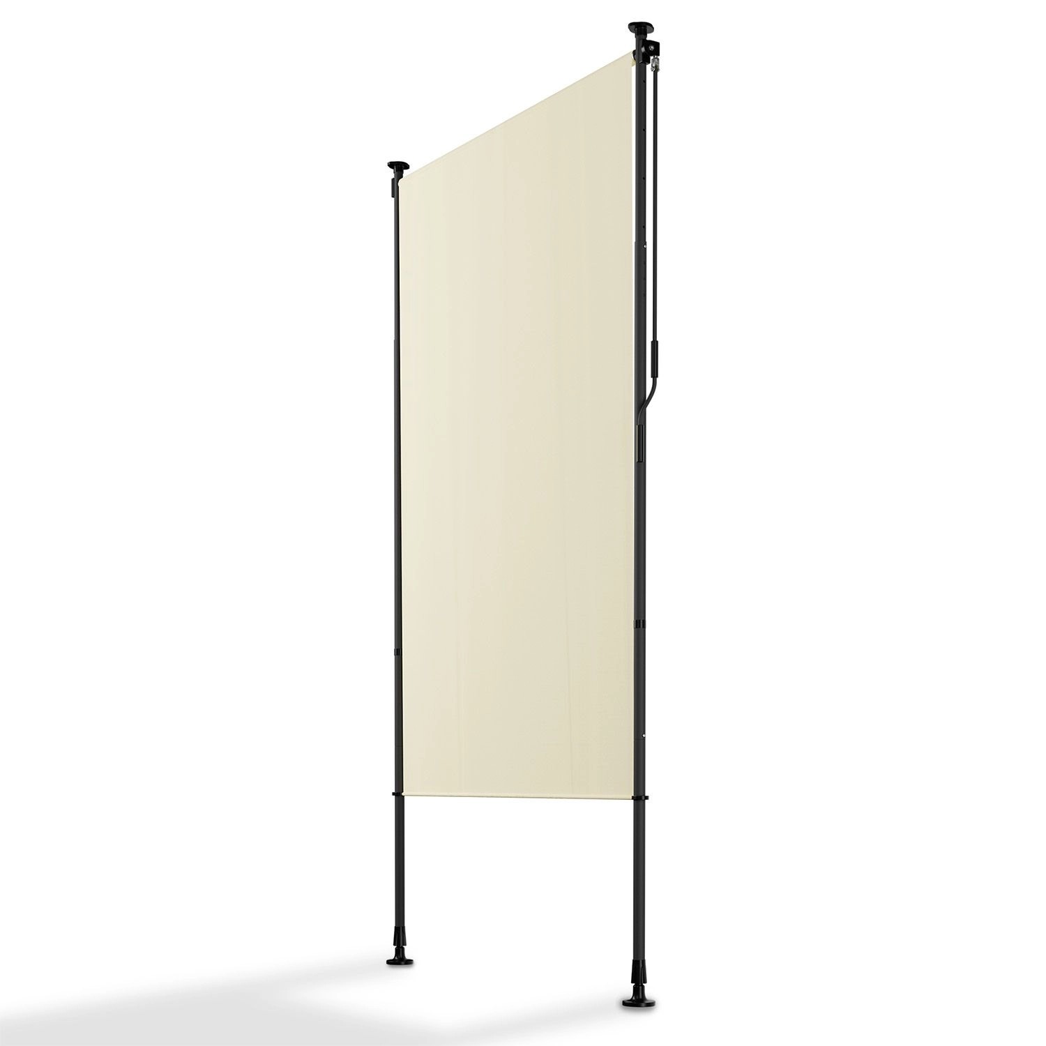 Juskys Senkrechtmarkise Barbados 120 x 310 cm Beige günstig online kaufen