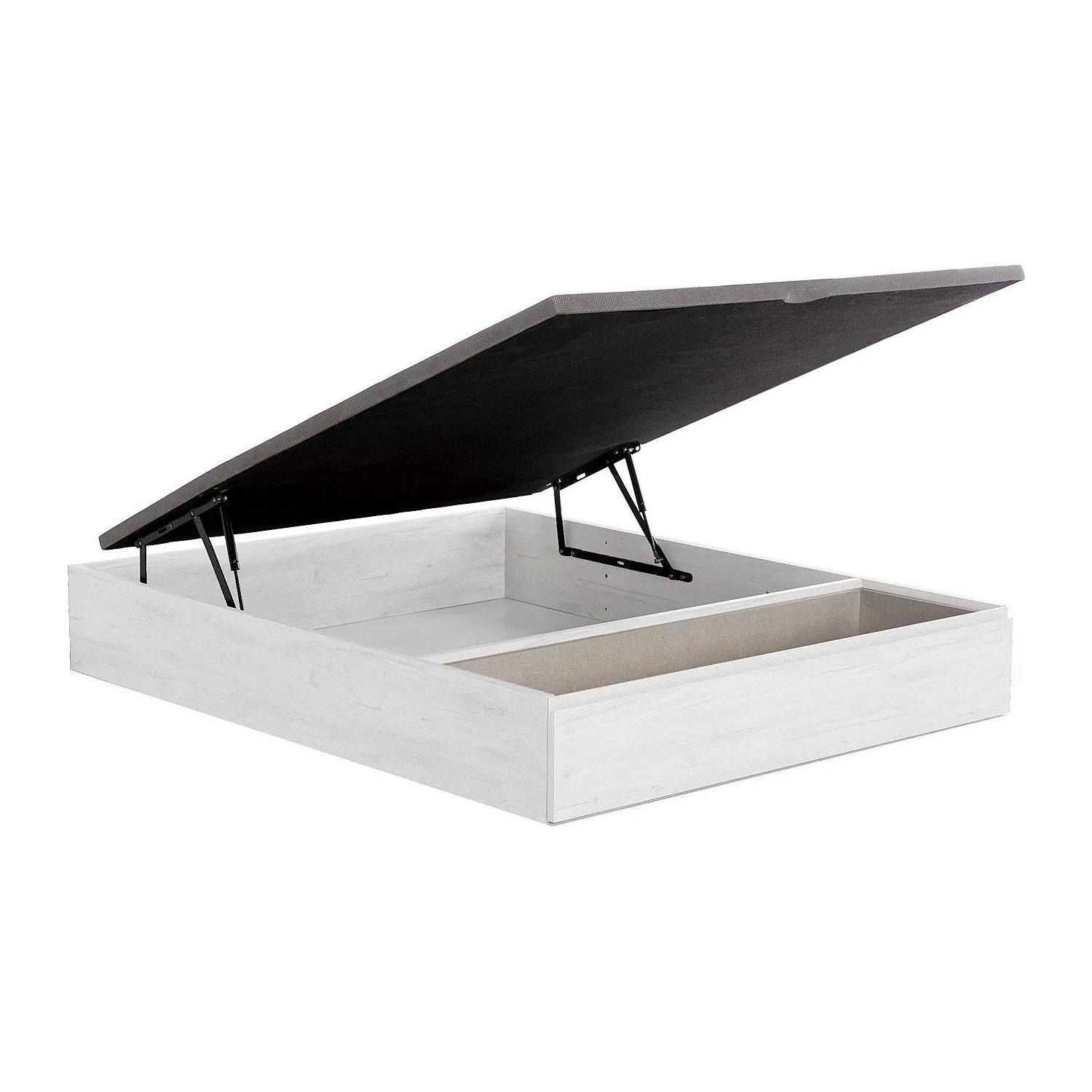 Vente-unique Bettgestell Mit Bettkasten Hestia Weiß 200 cm