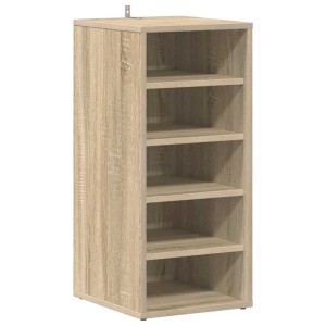 vidaXL Schuhschrank Sonoma-Eiche 31,5x35x70 cm Holzwerkstoff 808987