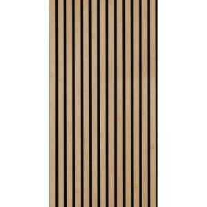 Akustikpaneel Eiche Amalfi, foliert, 56,1x240cm, zur Wand- und Deckengestaltung.