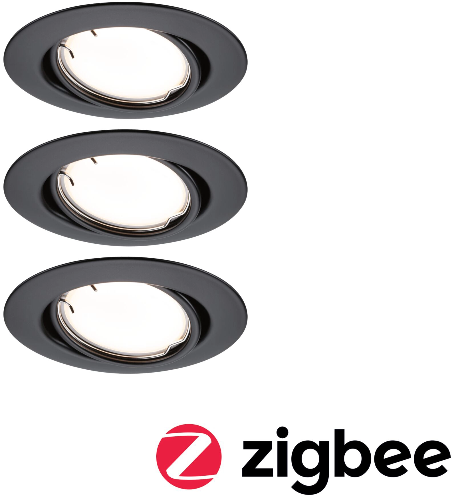 Paulmann LED-Einbauleuchte Basisset Smart Home Zigbee Coin Rund 90 mm 430lm  kaufen bei OBI