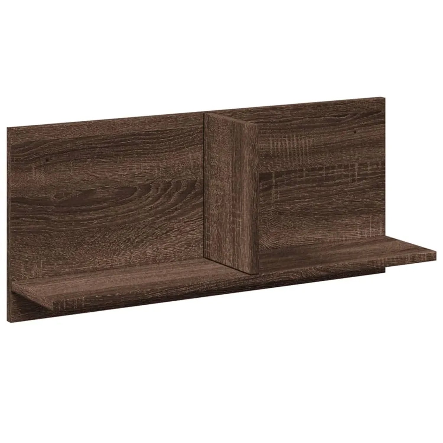 vidaXL Wandschrank 70x16,5x30 cm Braun Eichen-Optik Holzwerkstoff 854856