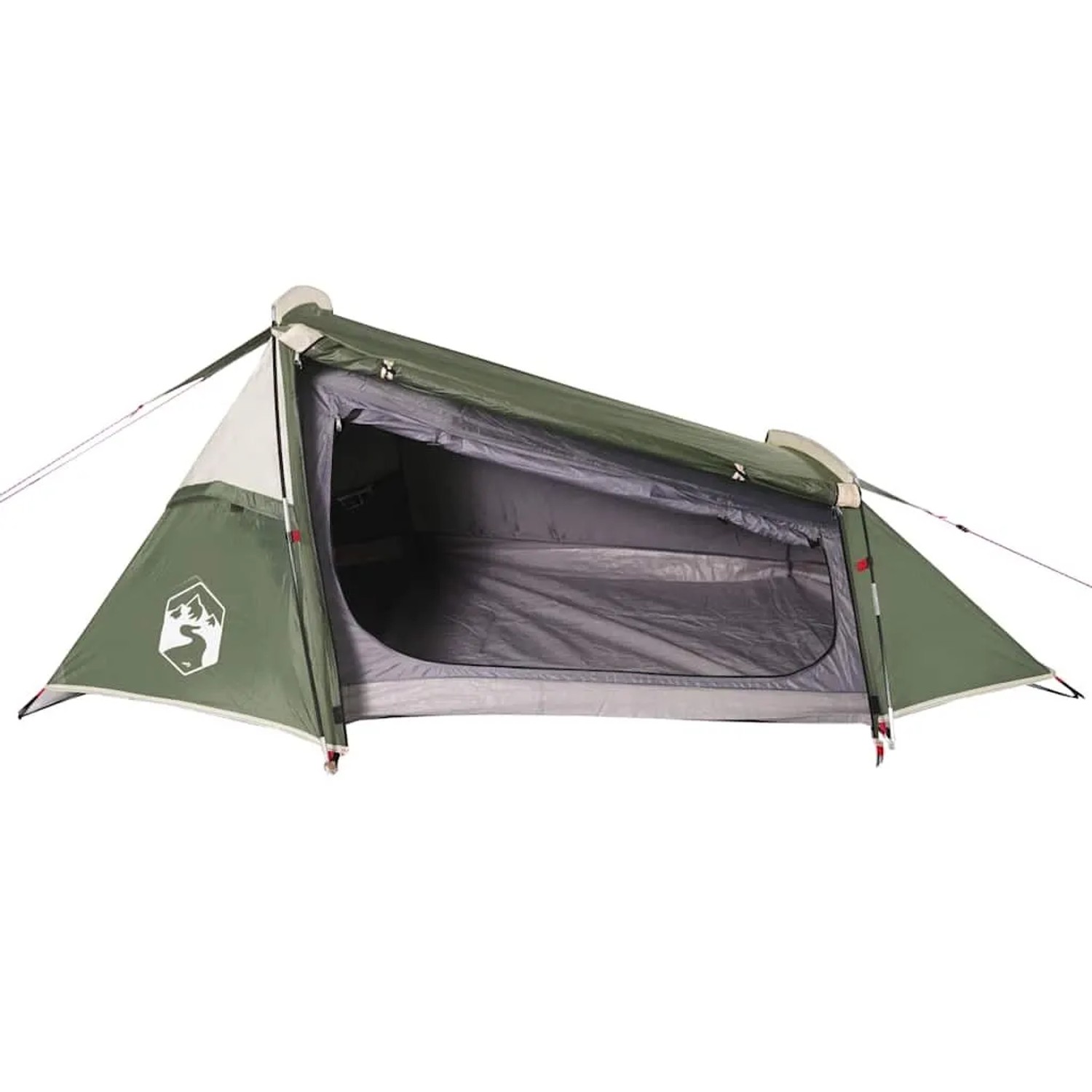 Furnicato Campingzelt Tunnelzelt Grün 243 X 165 X 96 Cm