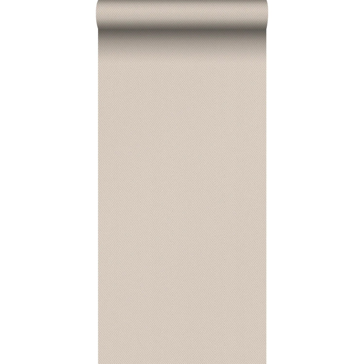 Sanders & Sanders Tapete Fischgrätmuster Beige 53 cm x 10 m