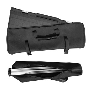 Technaxx Solar-Campingtisch TX-251, faltbar, in Tragetaschen für Tischplatte und Gestell.