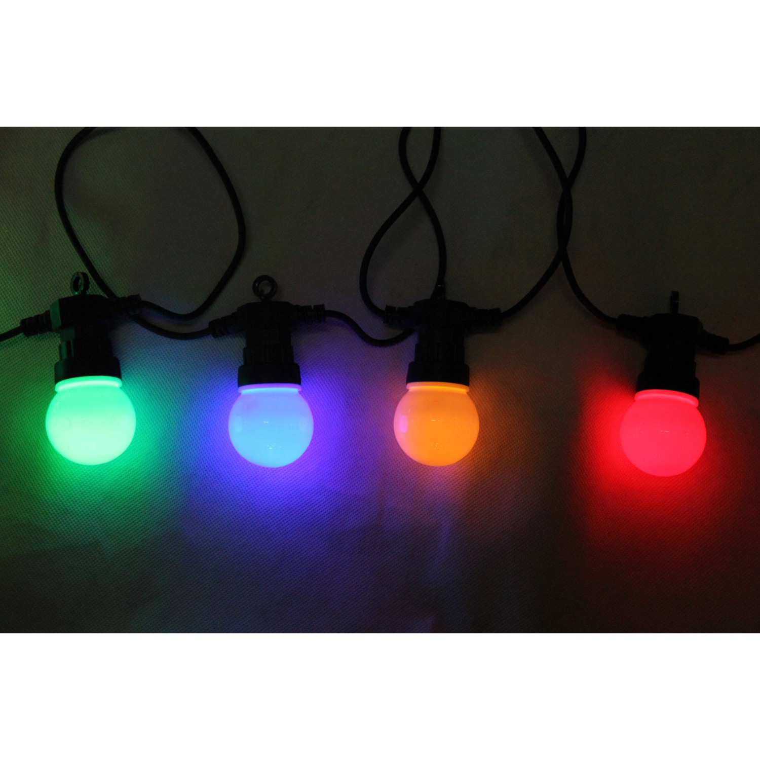 Globo LED-Lichterkette 12,5 m