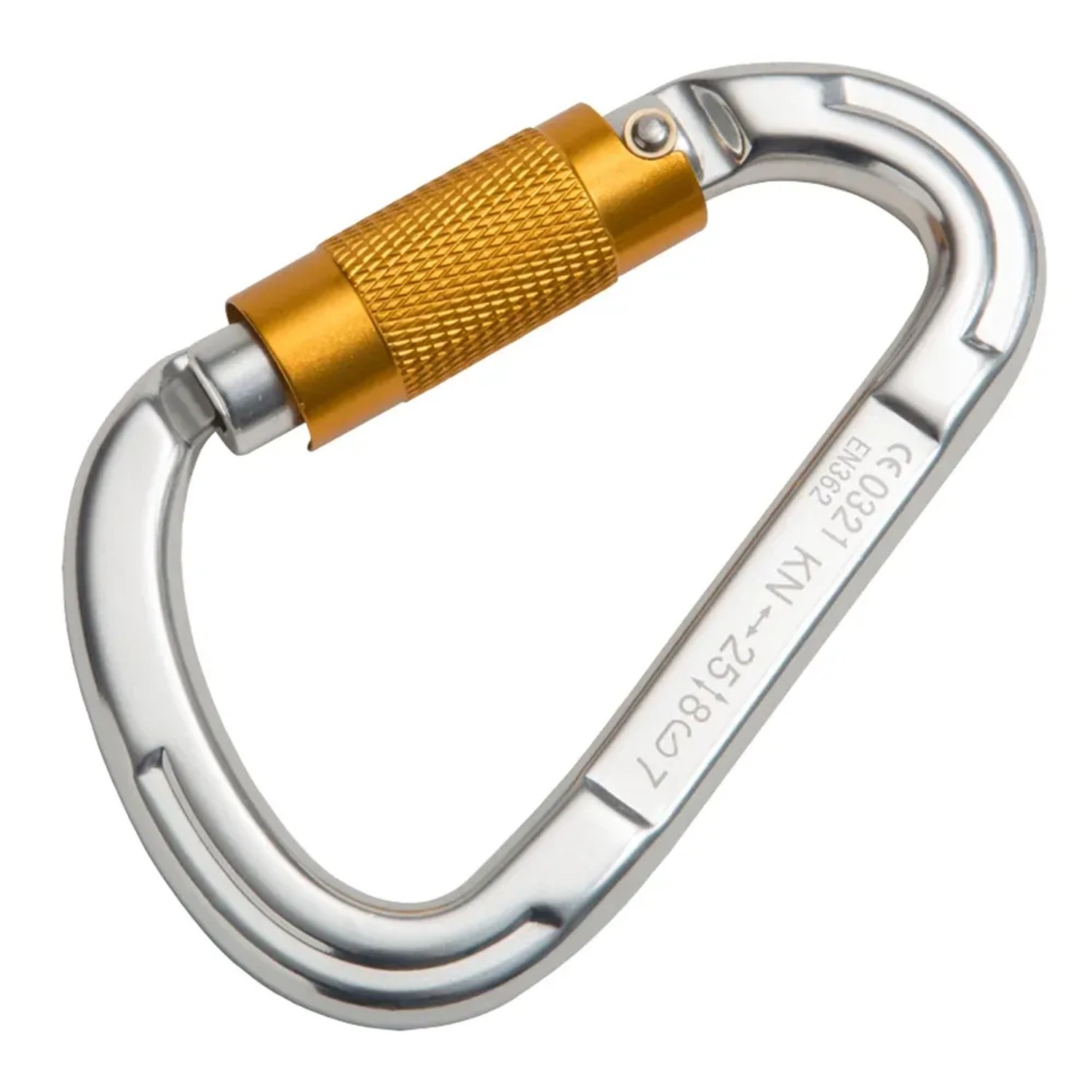 Conacord Sicherheitskarabiner aus Aluminium 15 cm x 13 cm x 1,9 cm