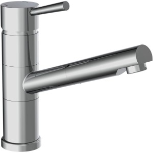 Schütte Spültischarmatur Unicorn Chrom mit herausziehbarem Auslauf.