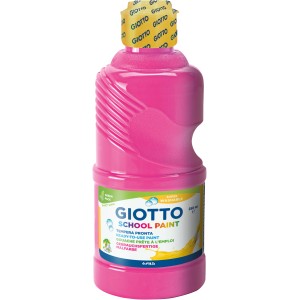 Magenta Giotto Temperafarbe, 250ml, super auswaschbar für Schule und Hobby.