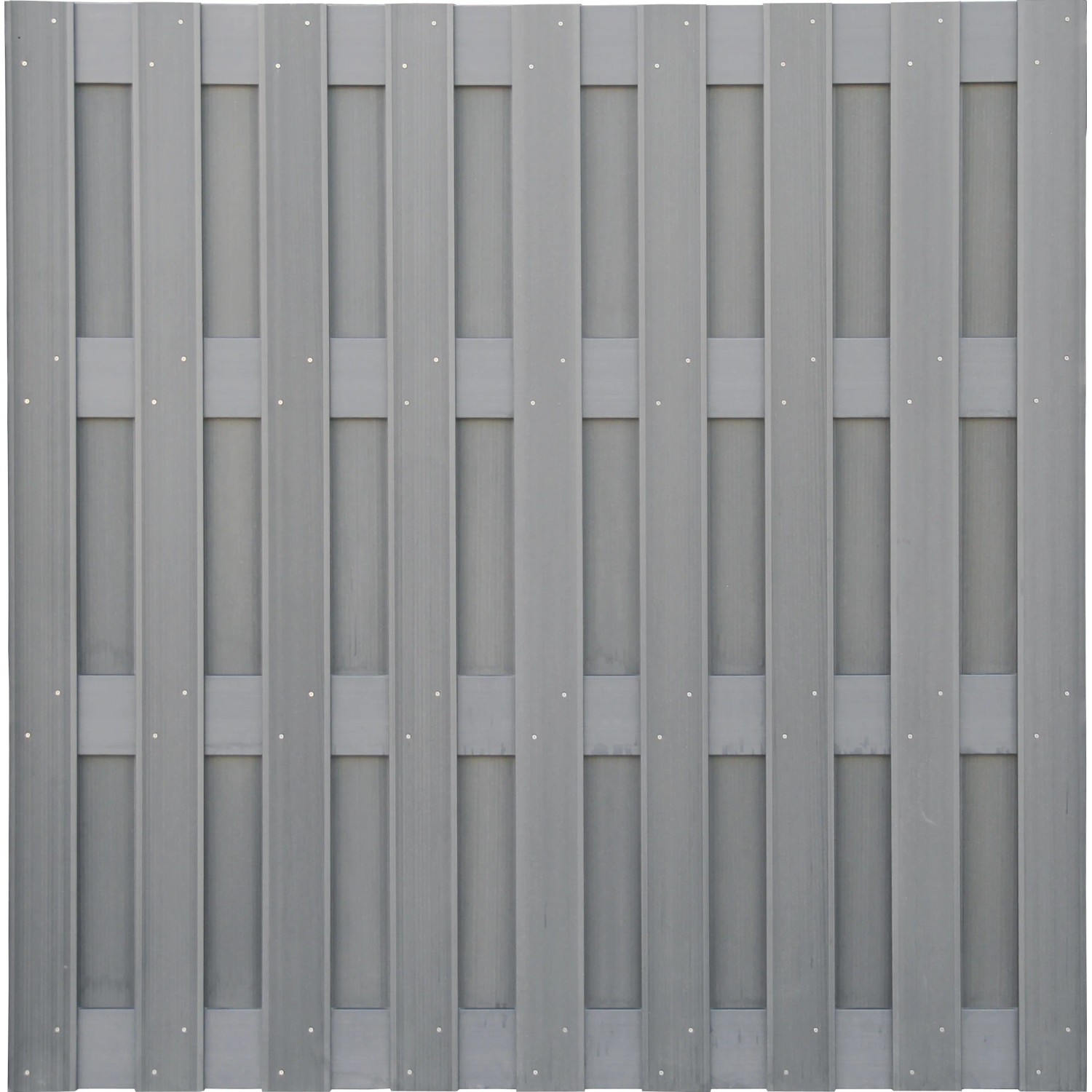 WPC Zaunelement Grau 180 x 180 cm kaufen bei OBI