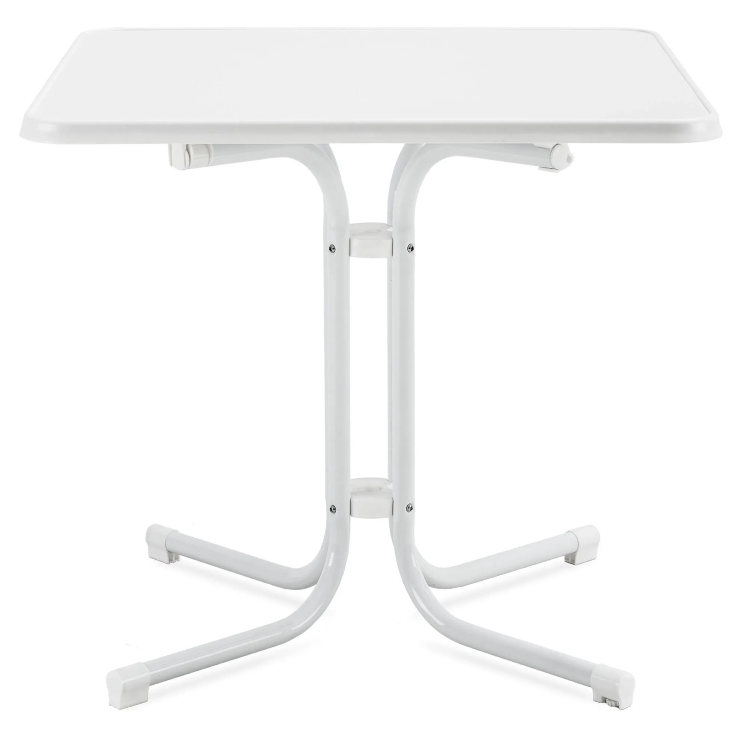 Beautissu Bistrotisch Bistroni WP 60x60xH70cm Weiß