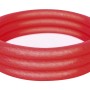 Bestway Planschbecken, Ø 122 cm, rot, mit drei aufblasbaren Ringen.