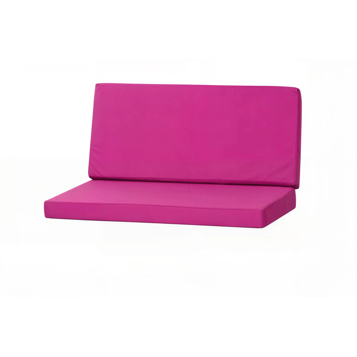 Setgarden Techno Gartenkissen Für Polyrattan Möbel 140  x 60 x 50cm – Kissen für 2 Sitzer Gartensofa 1tlg Rose