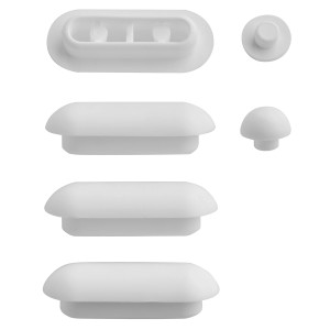 Sanitop-Wingenroth WC-Sitz Puffer Set, Ersatz für Siena und Muschelform Sitze.