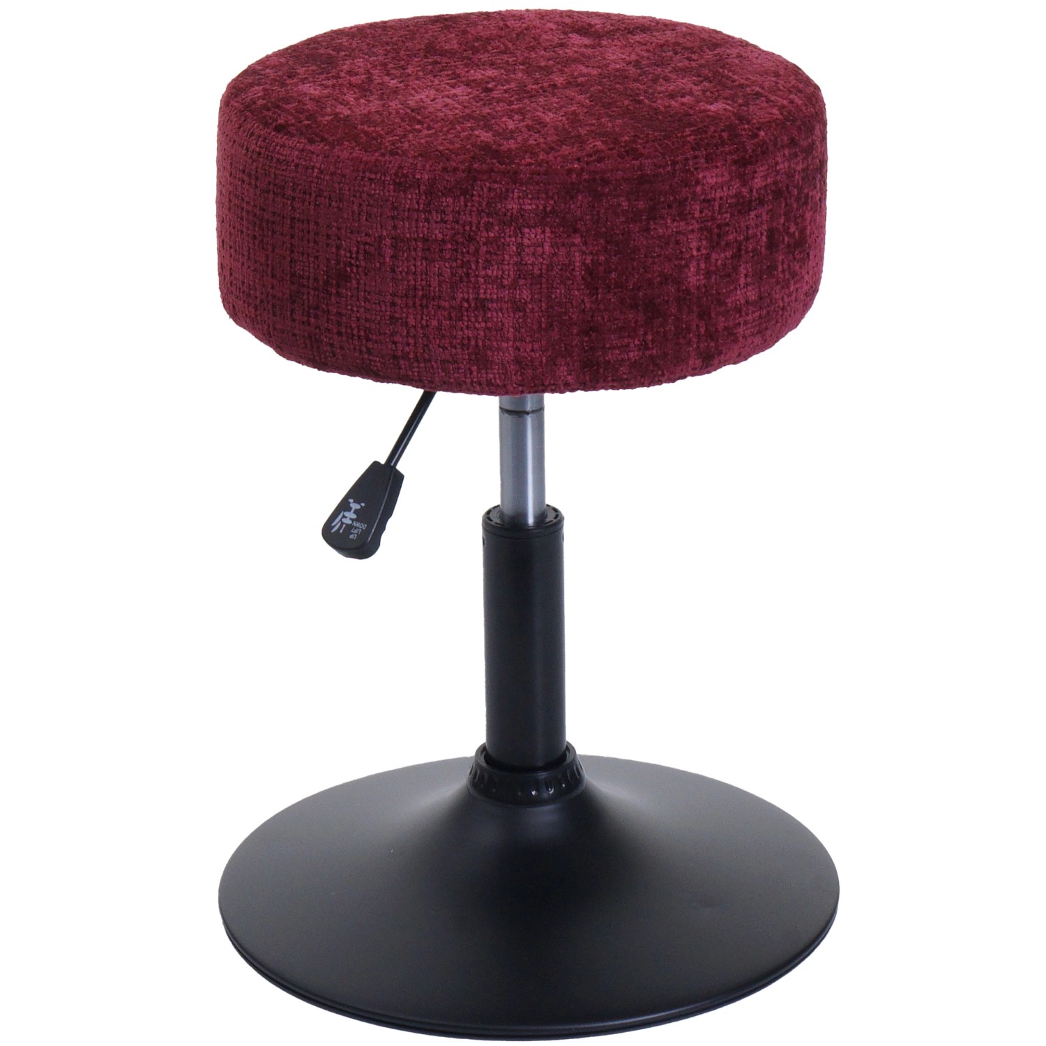 PROREGAL Hocker Höhenverstellbar Und Drehbar Sitzhöhe 45-57cm Durchmesser 3 günstig online kaufen
