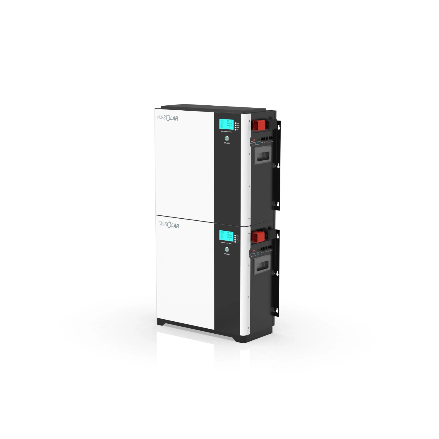 FM-SOLAR 10 kWh Speicher PV Akku Stapel oder Wandmontage 51,2V 200Ah LiFePO4 Lithium