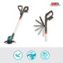 Gardena Akku-Trimmer EasyCut 23/18V P4A Set, mit drehbarem Kopf und Akku. Ideal für Rasenkanten.