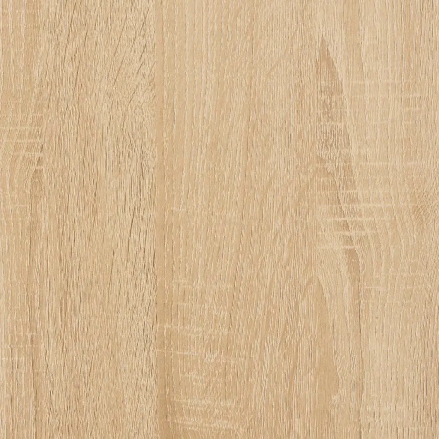 Helle Holzmaserung des vidaXL Wandschranks in Sonoma-Eiche aus Holzwerkstoff.