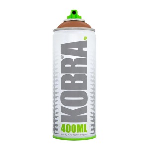 Kobra LP Buntlack Spray, 400ml, Schokoladenbraun, matt. Sprühdose für DIY-Projekte.
