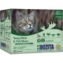 Bozita Katzen-Nassfutter Multibox Fisch & Fleisch in Gelee, 12 x 85g. Alleinfutter für Katzen.