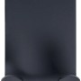 Schwarze Wenko Halterung für Badezimmerwischer Mola XXL aus Silikon.