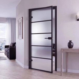 Doorlegro Glasdrehtür Spot 959 mm x 1.972 mm Studio Rechts