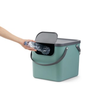 Rotho Recycling-Müllsystem Albula 40 l Mistletoe Green