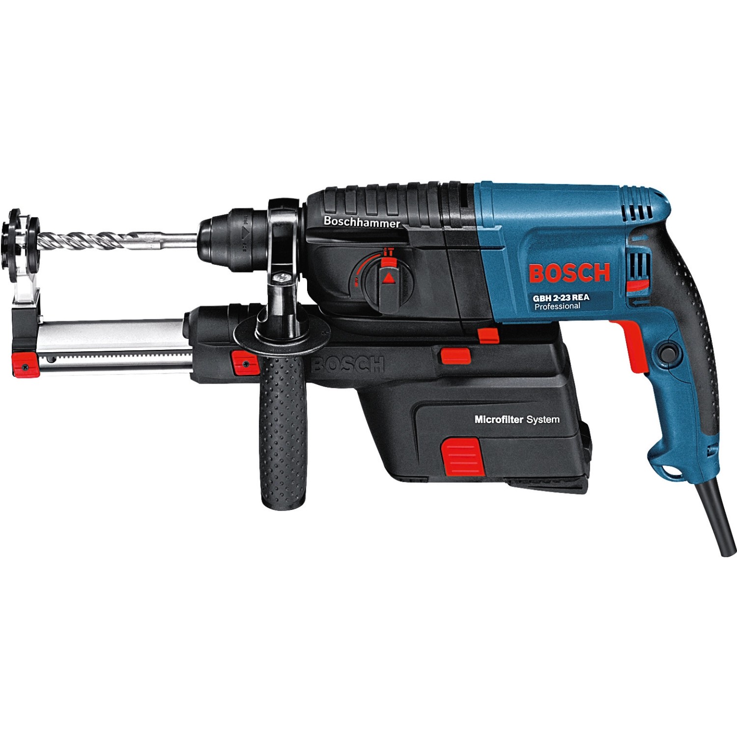 Bosch Professional Absaughammer GBH 2-23 REA 710 W inkl. Zubehör-Set im  Koffer kaufen bei OBI