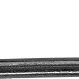 Schraubhaken Gerade Schwarz Verzinkt Ø 4,0 x 30 mm 6 Stück