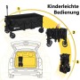 Sekey XXXL Bollerwagen faltbar, 300L, schwarz, für Camping, mit Faltmechanismus und Transport im Auto.