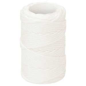 vidaXL Bootsseil Weiß 2 mm 50 m Polypropylen 152530