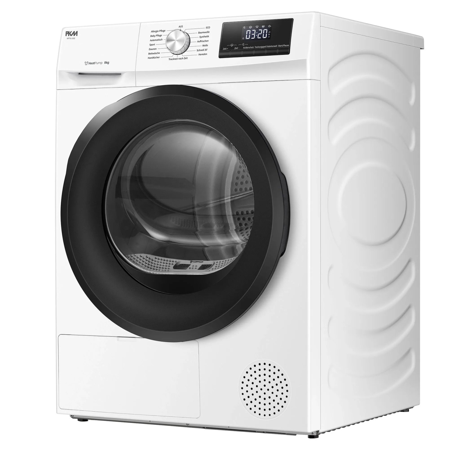 PKM Wärmepumpentrockner WPT8-15DE Weiß