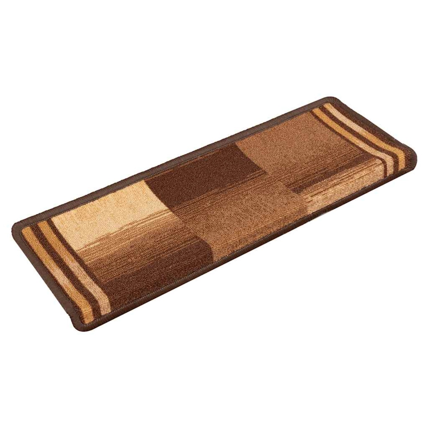 vidaXL Stufenmatten Selbstklebend 5 Stk 65x21x4 cm Braun 149844 günstig online kaufen
