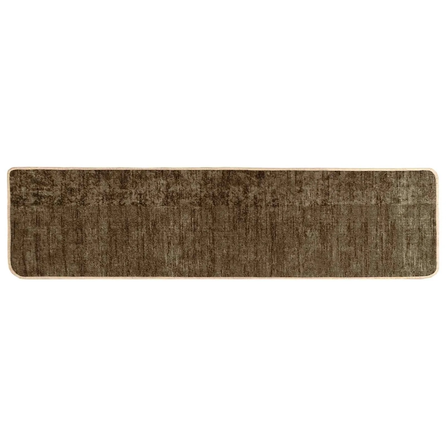 vidaXL Teppichläufer MARSA Waldgrün 400 x 80 cm Polyester und PVC 42023145