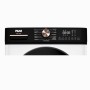 Detailansicht: PKM WA8-15TCA Frontlader-Waschmaschine mit Display und Programmen.