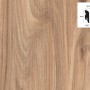 Sockelleiste Royal Elm, 60x20x2600 mm, HDF-Fußleiste in Ulmen-Optik mit Kabelkanal.