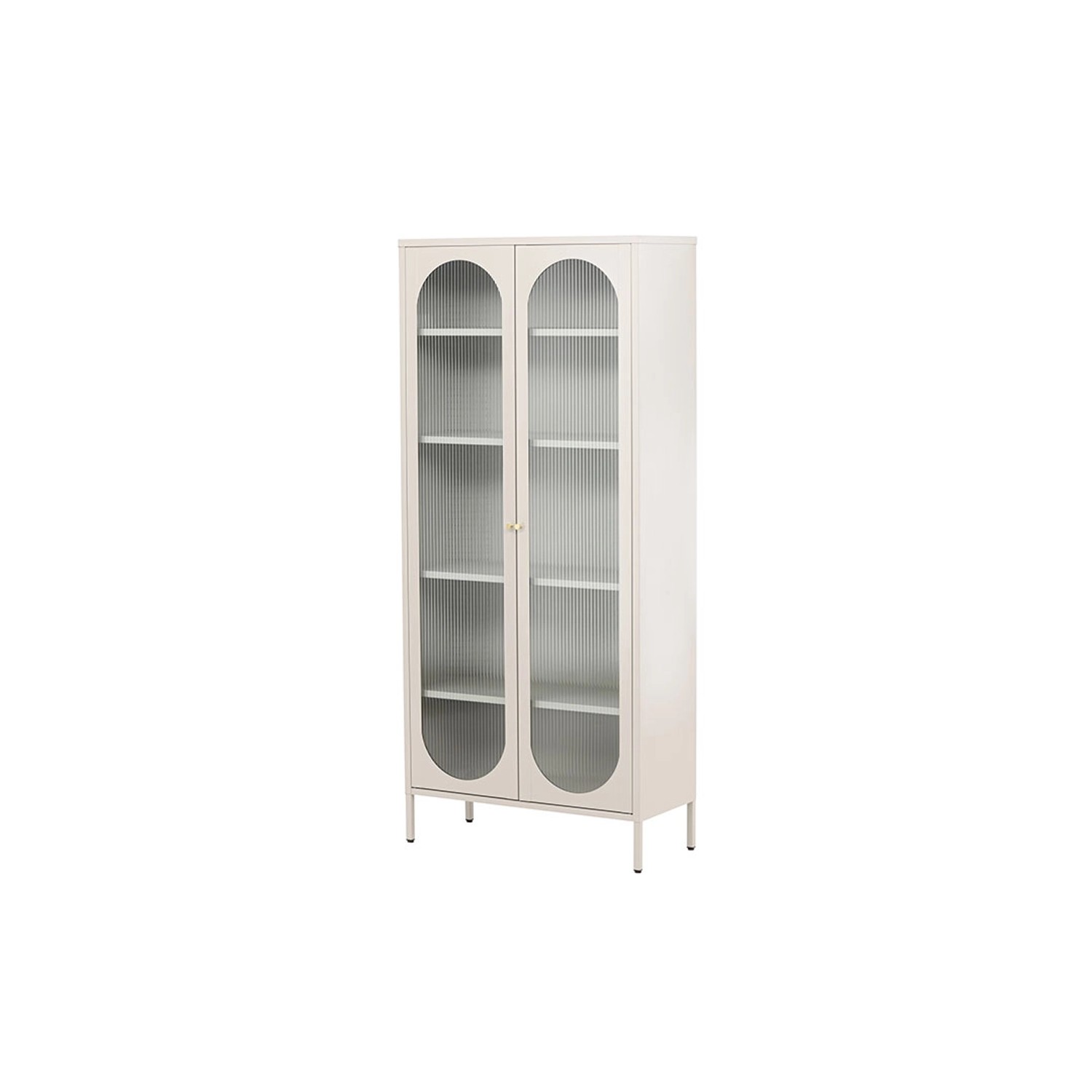 ebuy24 Lima Vitrinenschrank 2 Türen Beige günstig online kaufen