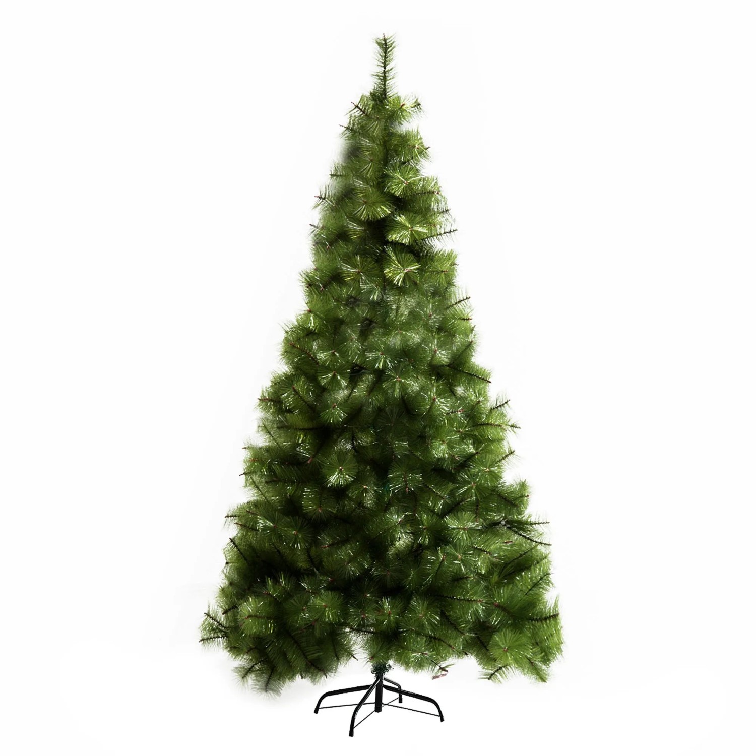 Furnicato Künstlicher Weihnachtsbaum 210 Cm Mit 505 Spitzen Grün