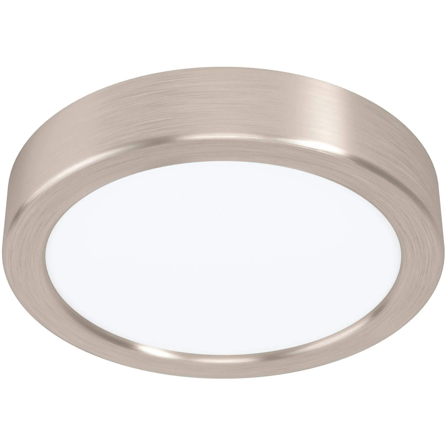 Eglo LED Deckenleuchte Fueva 5 nickel-matt, Ø 16 cm