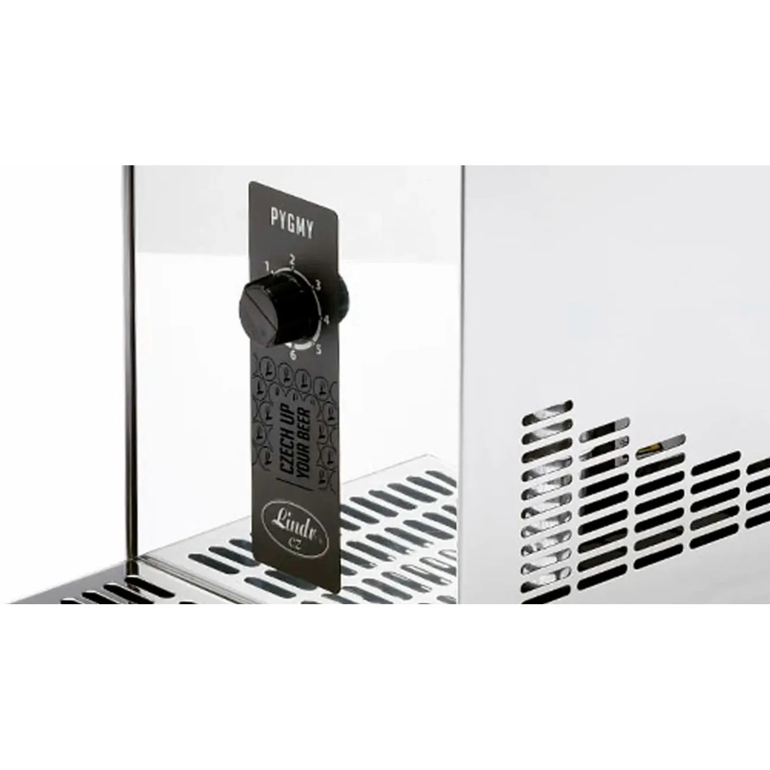 Ich-Zapfe Pygmy 25 Bierzapfanlage Trockenkühler 35 Liter/h 5/8 Anschluss Edelstahl Silber_7