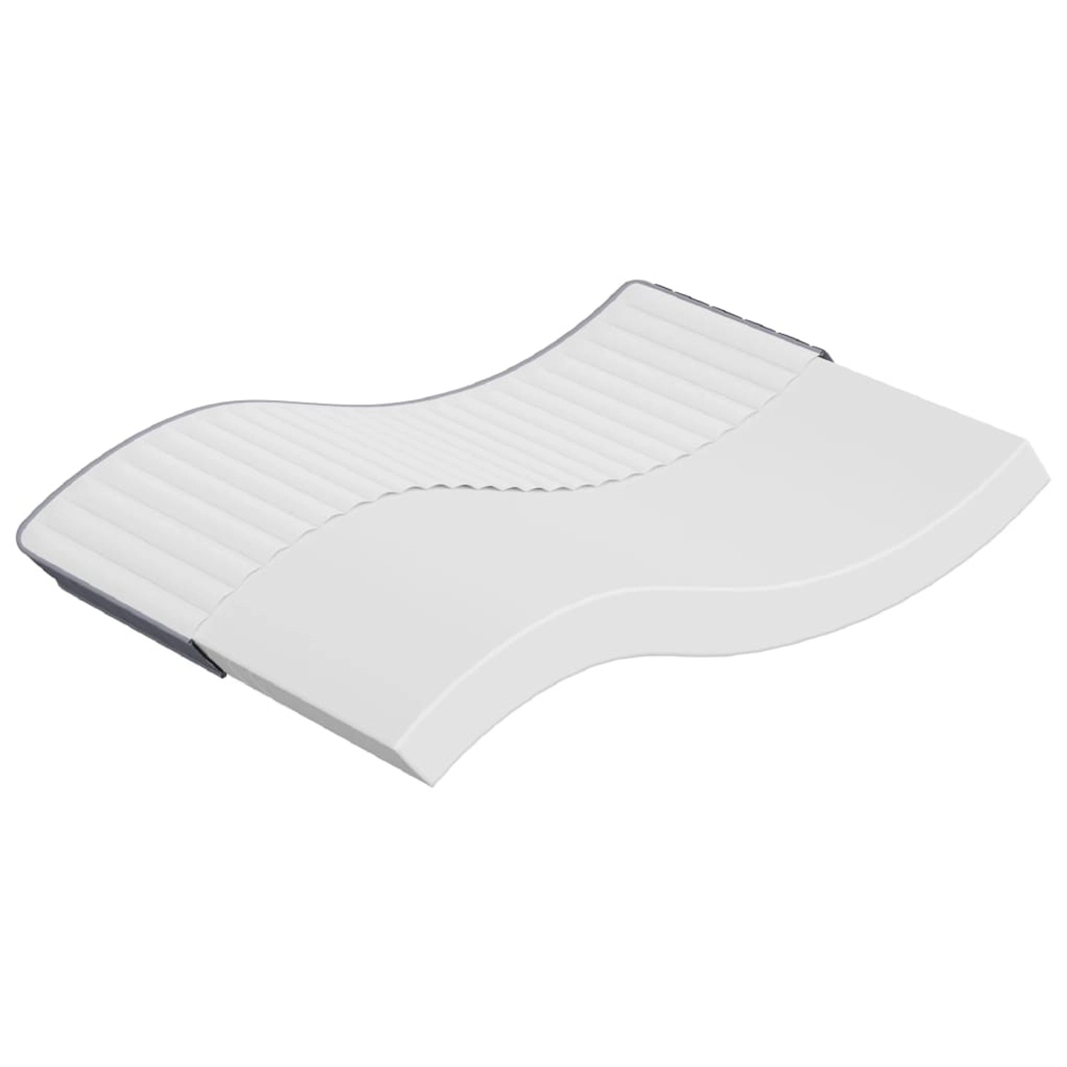 vidaXL Matratze Schaumstoff Mittelweich 140x190 cm 373023