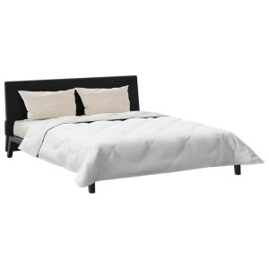 vidaXL Winterbettdecke mit Kissen 3-Tlg Weiß Mikrofaser 3377812