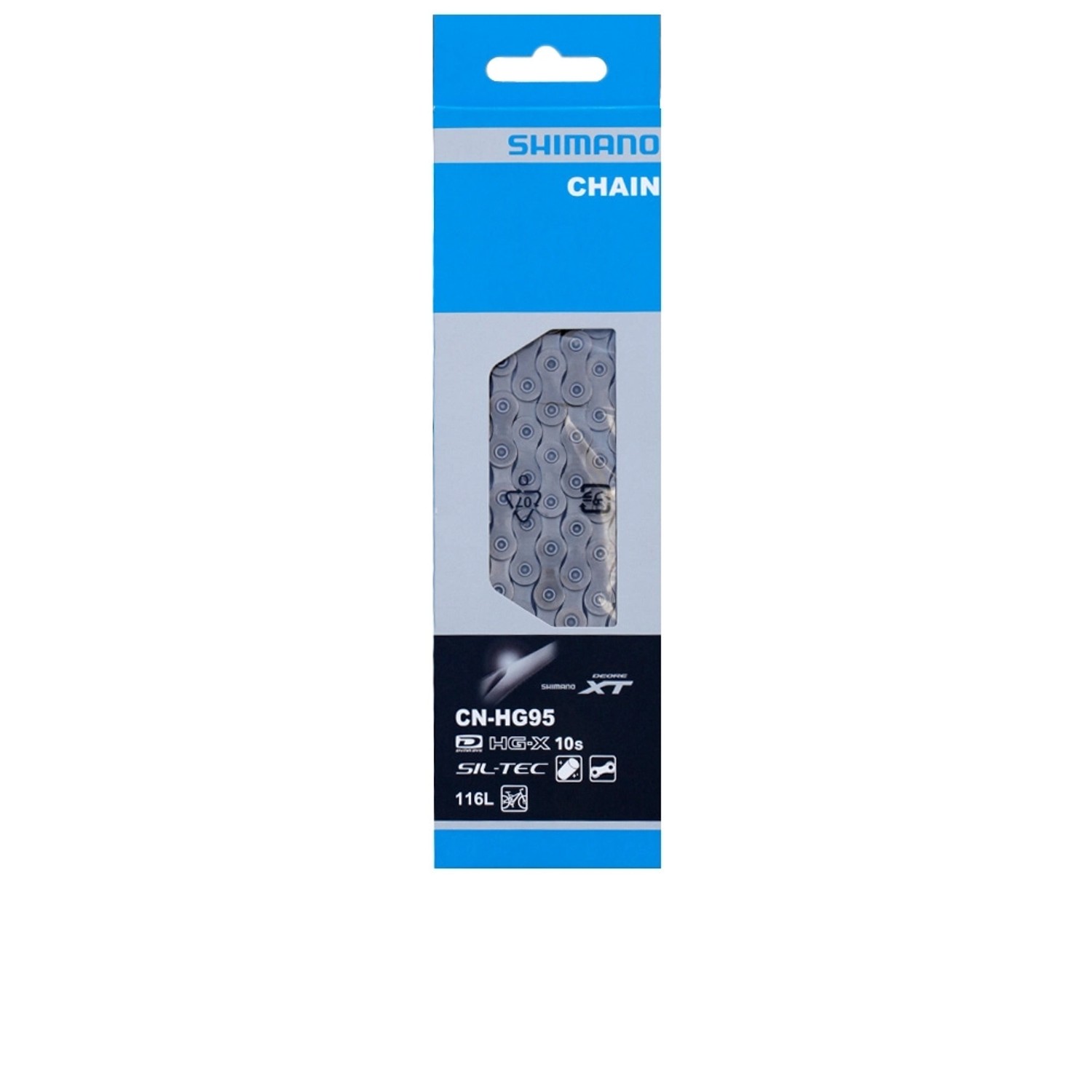 Shimano 10 Fach HG95 Kette 116 Glieder