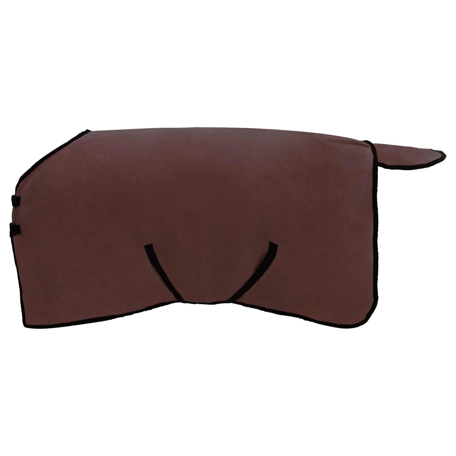 vidaXL Pferdedecke Volles Dunkelbraun Polyester 42013199