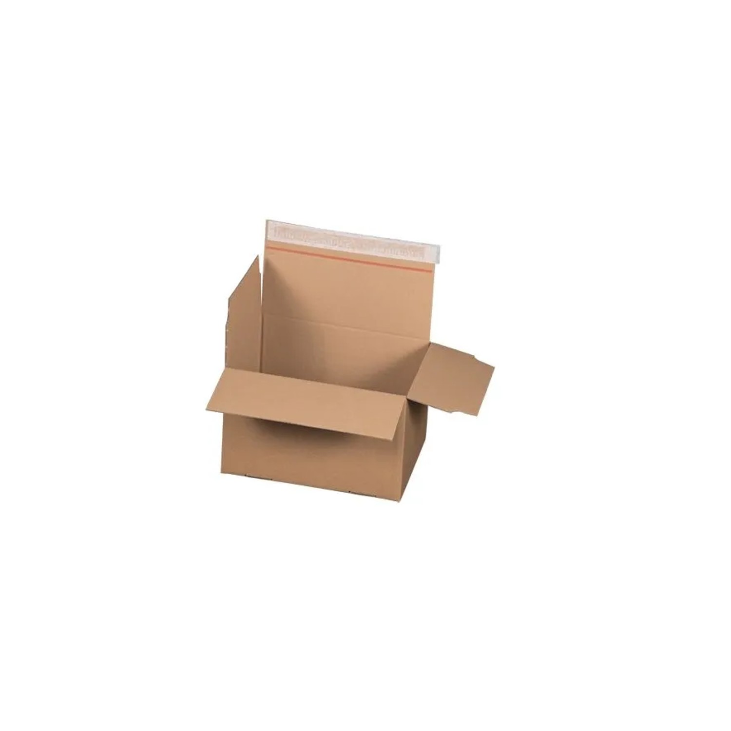 PROREGAL Mega Deal 40x Automatikbodenkarton LxBxH 260x200x160mm mit Selbstklebeverschluss & Aufreißfaden Braun Automatikkarton Versandkarton