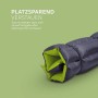 Zusammengebundene, wasserabweisende Bestlivings Hundematte (85x70cm) in Limette. Outdoor Hundebett.