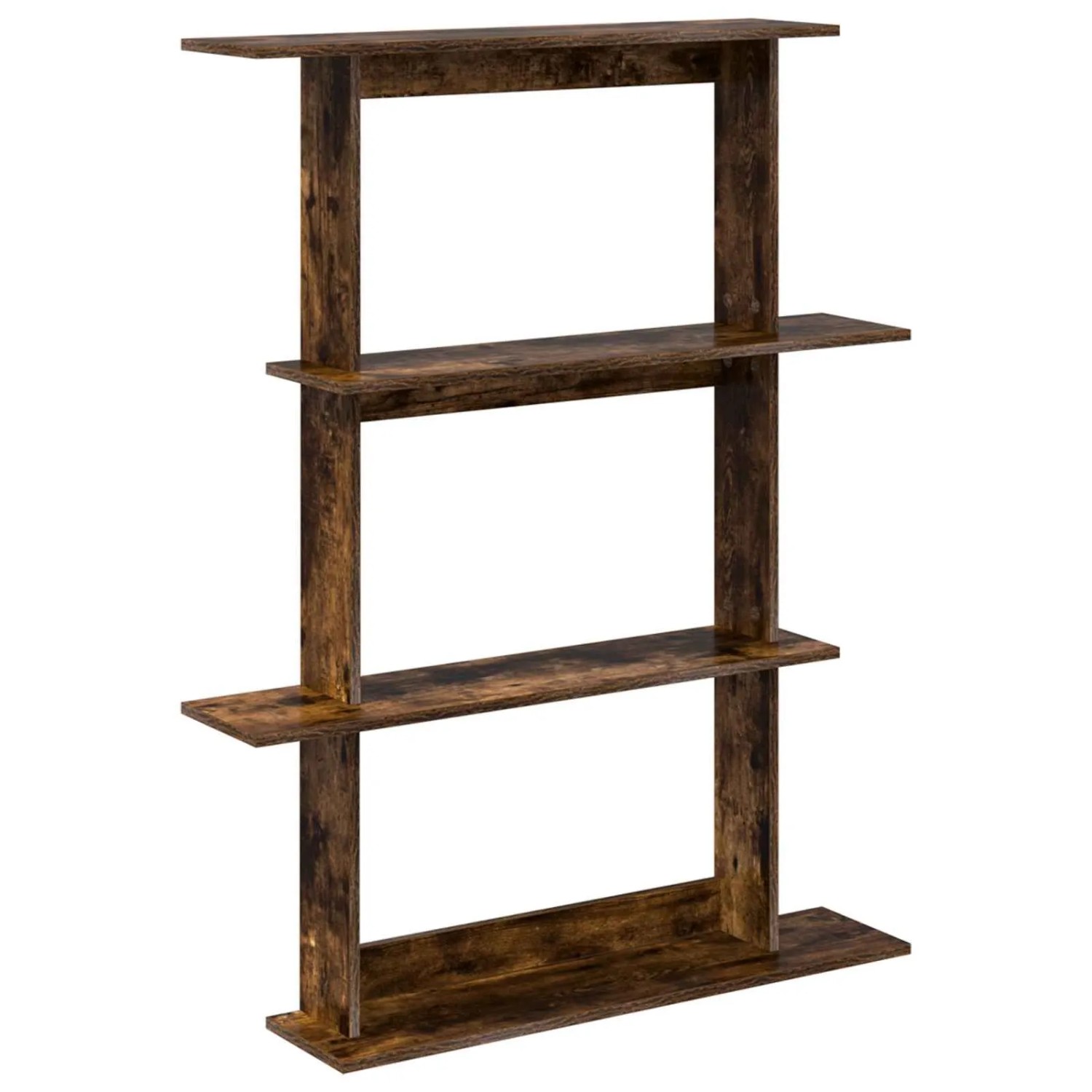 vidaXL Wandregal Raucheiche 100 x 20 x 126 cm Holzwerkstoff 8012064