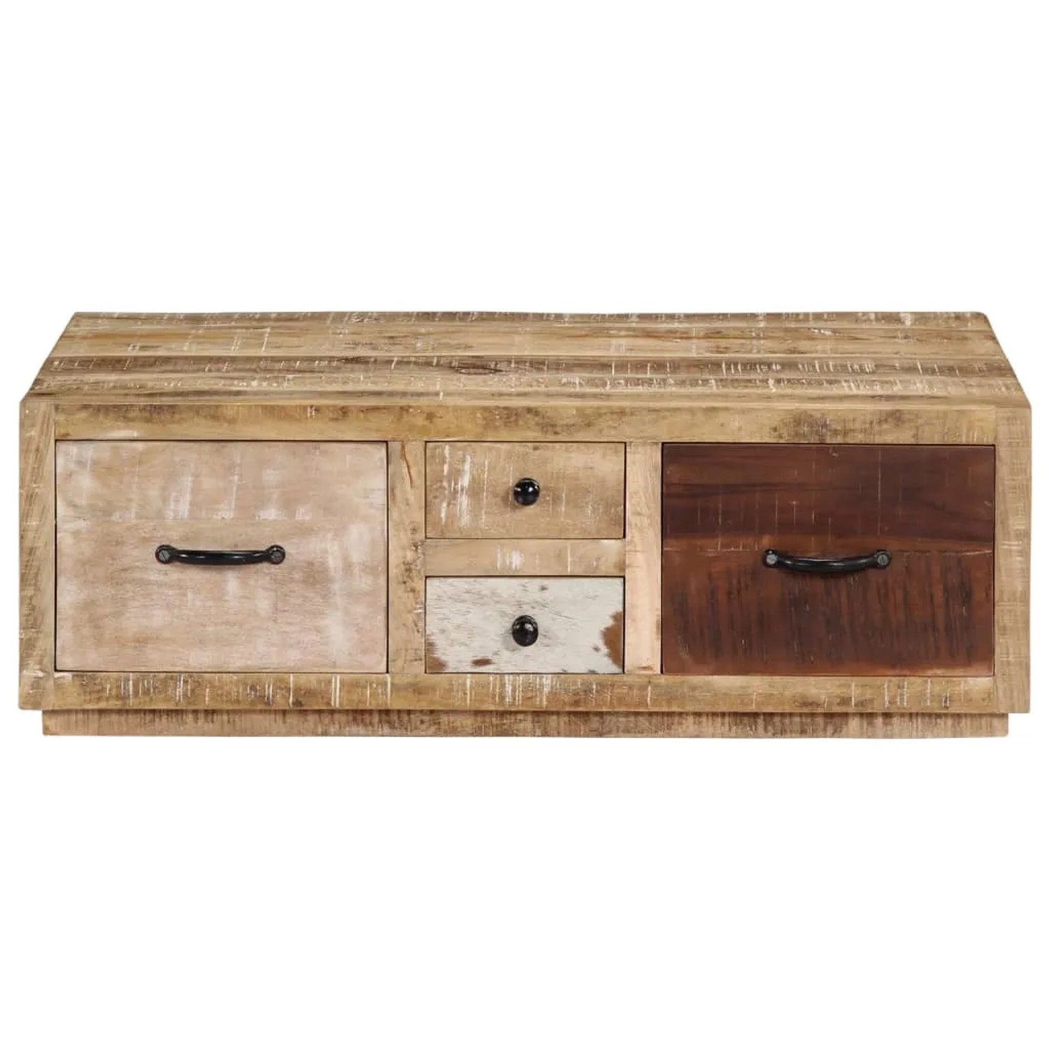 vidaXL Couchtisch 90x60x30 cm Massivholz Mango