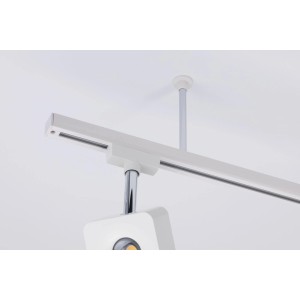 Paulmann URail Schienen-System Abhängung in Weiß für die Deckenmontage.