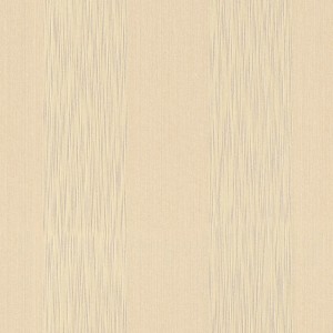 PROFHOME Streifen Tapete in Gelb mit matter Textiloptik für Wohnräume.